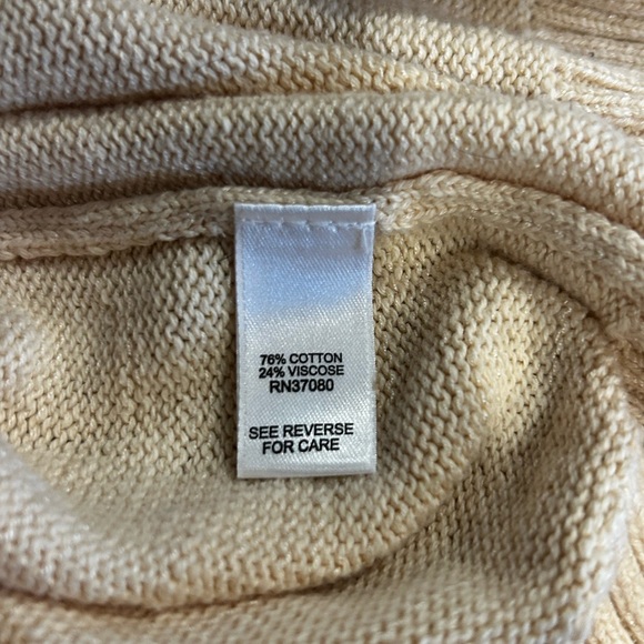 Cato Floral V-Neck Knit Sweater Women’s XL - Picture 4 of 4